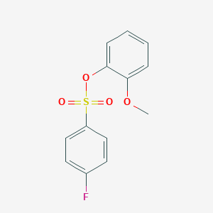 4-Fluorobenzenesulfonic acid 2-methoxyphenyl ester