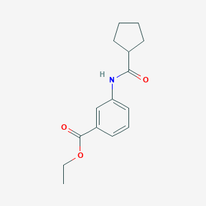 Ethyl 3-[(cyclopentylcarbonyl)amino]benzoate