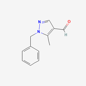 1-Benzyl-5-methyl-1H-pyrazole-4-carbaldehyde