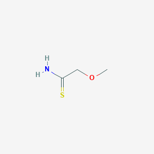 molecular formula C3H7NOS B3105823 2-Methoxyethanethioamide CAS No. 15536-75-1