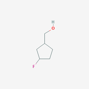 molecular formula C6H11FO B3105845 (3-Fluorocyclopentyl)methanol CAS No. 1554199-56-2