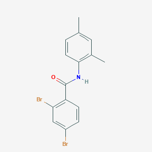 molecular formula C15H13Br2NO B310588 2,4-dibromo-N-(2,4-dimethylphenyl)benzamide 
