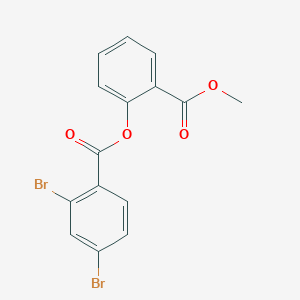 2-(Methoxycarbonyl)phenyl2,4-dibromobenzoate