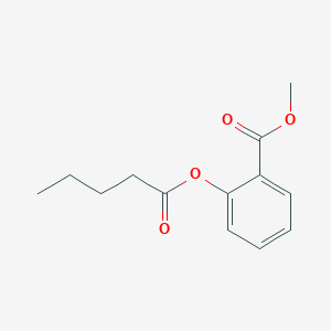 molecular formula C13H16O4 B310598 Methyl 2-(pentanoyloxy)benzoate 