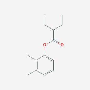 molecular formula C14H20O2 B310600 2,3-Dimethylphenyl 2-ethylbutanoate 