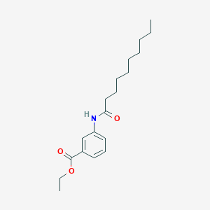 Ethyl 3-(decanoylamino)benzoate