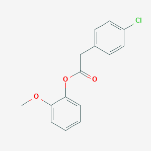 2-Methoxyphenyl(4-chlorophenyl)acetate