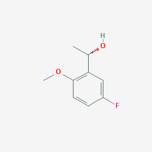 molecular formula C9H11FO2 B3106098 (S)-1-(5-Fluoro-2-methoxyphenyl)ethan-1-ol CAS No. 156597-64-7