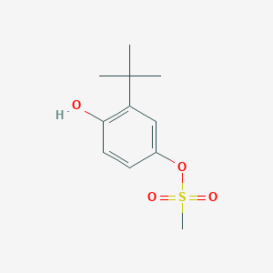3-Tert-butyl-4-hydroxyphenyl methanesulfonate