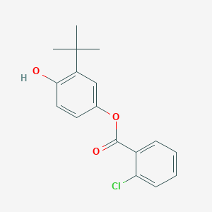 3-Tert-butyl-4-hydroxyphenyl 2-chlorobenzoate