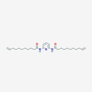 molecular formula C27H43N3O2 B310619 N-[6-(10-undecenoylamino)-2-pyridinyl]-10-undecenamide 