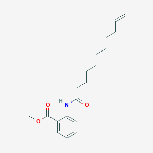 molecular formula C19H27NO3 B310621 Methyl2-(10-undecenoylamino)benzoate 