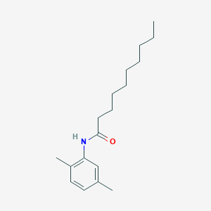 molecular formula C18H29NO B310624 N-(2,5-dimethylphenyl)decanamide 