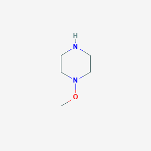 molecular formula C5H12N2O B3106244 1-Methoxypiperazine CAS No. 157517-72-1