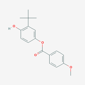 3-Tert-butyl-4-hydroxyphenyl 4-methoxybenzoate