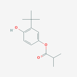3-Tert-butyl-4-hydroxyphenyl 2-methylpropanoate