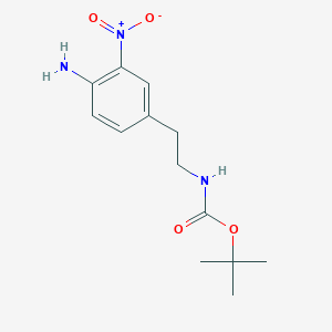 Tert-butyl 4-amino-3-nitrophenethylcarbamate