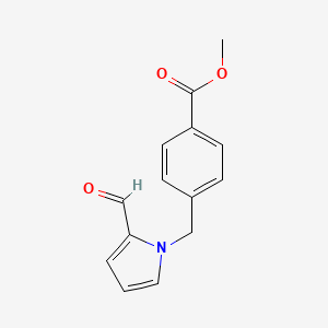 methyl 4-[(2-formyl-1H-pyrrol-1-yl)methyl]benzoate