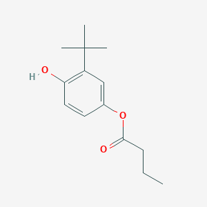 molecular formula C14H20O3 B310668 3-Tert-butyl-4-hydroxyphenyl butyrate 