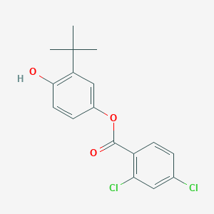 3-Tert-butyl-4-hydroxyphenyl 2,4-dichlorobenzoate