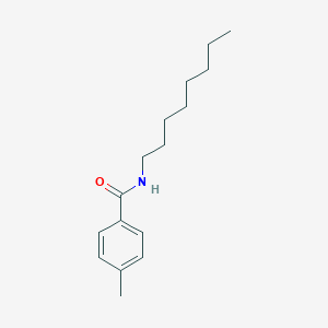molecular formula C16H25NO B310672 4-methyl-N-octylbenzamide 
