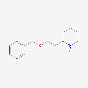 2-[2-(Benzyloxy)ethyl]piperidine