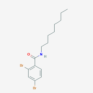 molecular formula C15H21Br2NO B310678 2,4-dibromo-N-octylbenzamide 