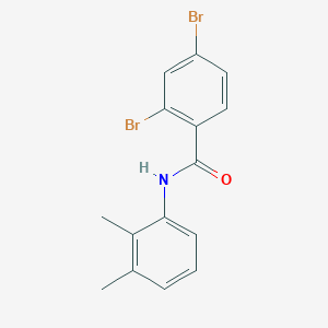 2,4-dibromo-N-(2,3-dimethylphenyl)benzamide