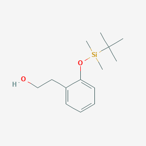 B3106802 2-tert-Butyldimethylsilyloxyphenethyl alcohol CAS No. 160701-56-4