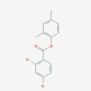 molecular formula C15H12Br2O2 B310682 2,4-Dimethylphenyl 2,4-dibromobenzoate 