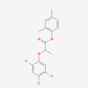 molecular formula C17H15Cl3O3 B310685 2,4-Dimethylphenyl 2-(2,4,5-trichlorophenoxy)propanoate 