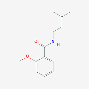 molecular formula C13H19NO2 B310689 2-methoxy-N-(3-methylbutyl)benzamide 