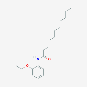 molecular formula C19H31NO2 B310707 N-(2-ethoxyphenyl)undecanamide 