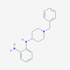molecular formula C18H23N3 B031073 N1-(1-benzylpiperidin-4-yl)benzene-1,2-diamine CAS No. 57718-47-5