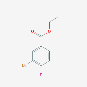 molecular formula C9H8BrFO2 B031074 Ethyl 3-bromo-4-fluorobenzoate CAS No. 23233-33-2