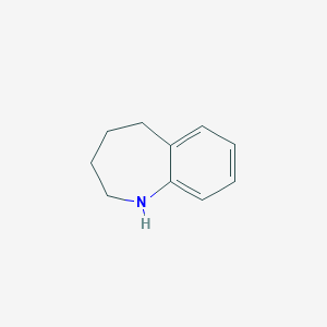 molecular formula C10H13N B031075 2,3,4,5-Tetrahydro-1H-benzo[b]azepine CAS No. 1701-57-1