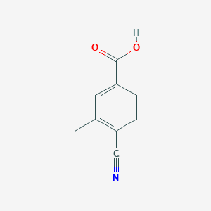 molecular formula C9H7NO2 B031077 4-Cyano-3-methylbenzoic acid CAS No. 73831-13-7