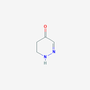 molecular formula C4H6N2O B3107986 5,6-Dihydropyridazin-4-ol CAS No. 1632285-88-1
