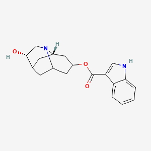 molecular formula C19H22N2O3 B3107998 Hydrodolasetron CAS No. 163253-02-9