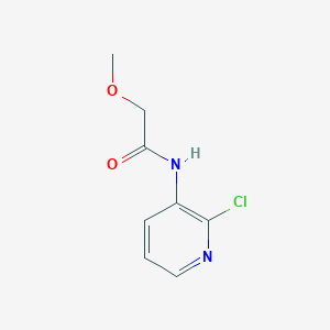 molecular formula C8H9ClN2O2 B310817 N-(2-chloropyridin-3-yl)-2-methoxyacetamide 