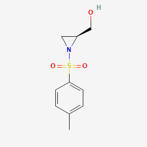 molecular formula C10H13NO3S B3108592 (S)-(1-tosylaziridin-2-yl)methanol CAS No. 167029-54-1