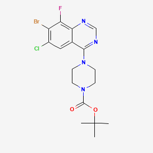 molecular formula C17H19BrClFN4O2 B3108994 ARS-1620 intermediate CAS No. 1698027-20-1