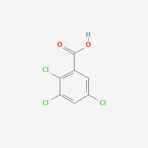 molecular formula C7H3Cl3O2 B031090 2,3,5-三氯苯甲酸 CAS No. 50-73-7
