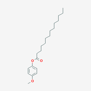 molecular formula C21H34O3 B310924 4-methoxyphenyl myristate 