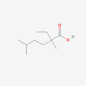 molecular formula C10H20O2 B031094 2,5-Dimethyl-2-ethylhexanoic acid CAS No. 24353-79-5