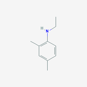molecular formula C10H15N B3109616 N-ethyl-2,4-dimethylaniline CAS No. 1742-94-5