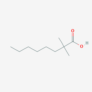 molecular formula C10H20O2 B031098 2,2-二甲基辛酸 CAS No. 29662-90-6