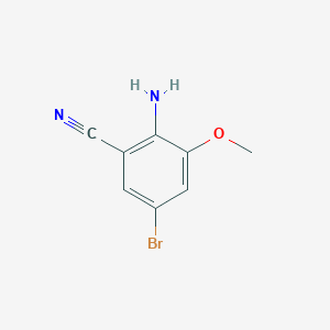 2-Amino-5-bromo-3-methoxybenzonitrile