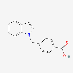 4-(indol-1-ylmethyl)benzoic Acid