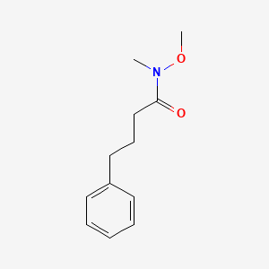 N-methoxy-N-methyl-4-phenylbutanamide